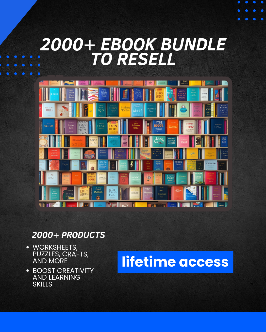 2000+ Ebook Bundle to Resell