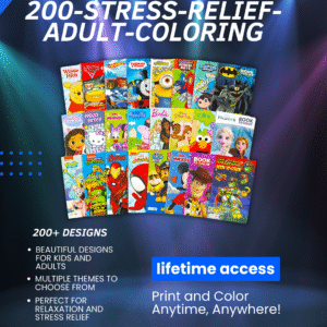 200-Stress-Relief-Adult-Coloring
