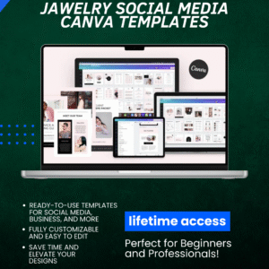 Jawelry Social Media Canva Templates