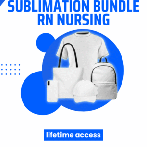 Mega Nurse Sublimation Bundle RN Nursing