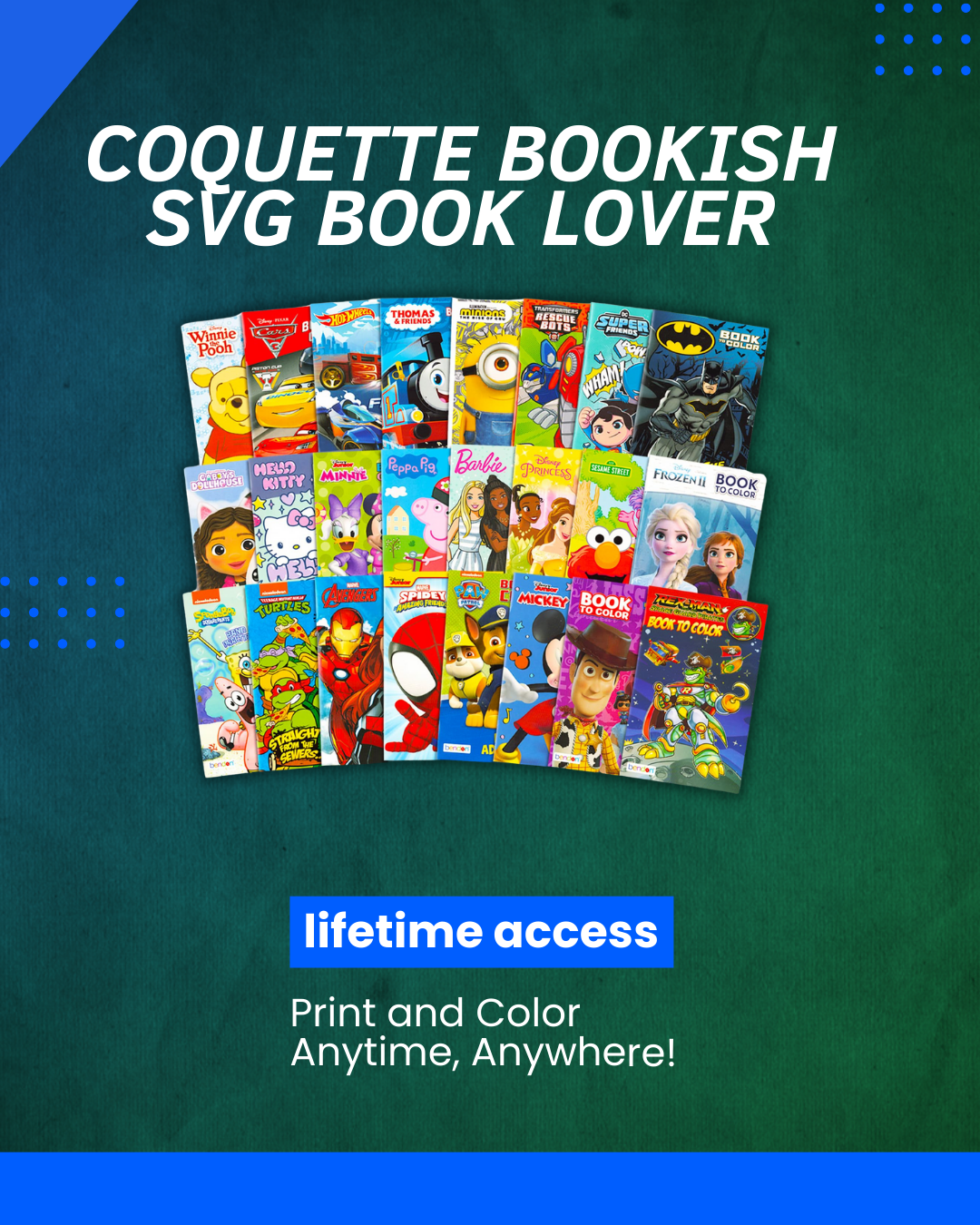 Coquette Bookish Svg Book Lover